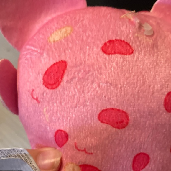 Pink Plush Toy with Strawberry Bow scented - Picture 5 of 10